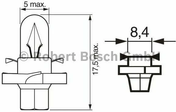 BOSCH lemputė 1987302243 2098939