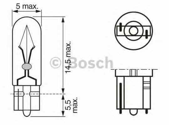BOSCH lemputė 1987302504 2741