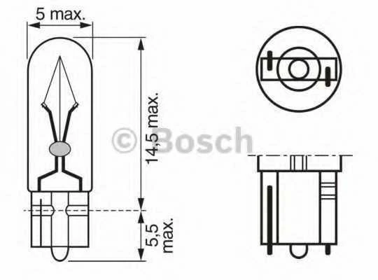 BOSCH lemputė 1987302504 2741