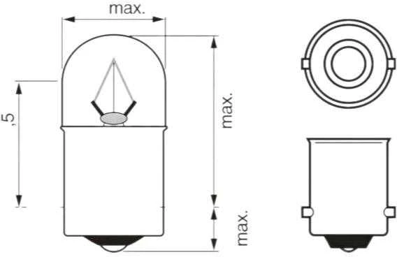 BOSCH lemputė 1987302704 N072601024131