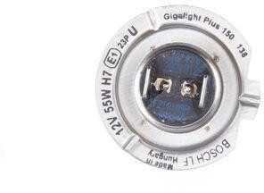 Bosch H7 halogeninė automobilio žibinto lemputė 12 V 55 W PX26d Gigalight Plus 150 1987301137