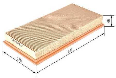 BOSCH oro filtras 1457433276 074129620