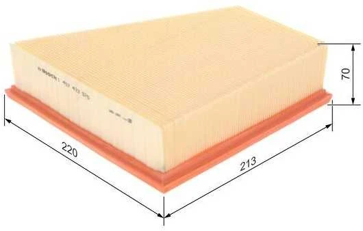 BOSCH oro filtras 1457433575 5JF129620A
