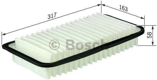 BOSCH oro filtras 1987429183 17801-0G010