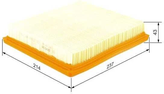 BOSCH oro filtras 1987429194 04593880AA