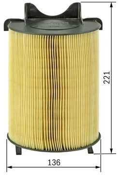 BOSCH oro filtras 1987429405 1F0129620