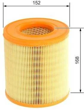 BOSCH oro filtras F026400027 4F0133843A