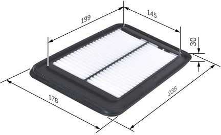 BOSCH oro filtras F026400127 281130X000