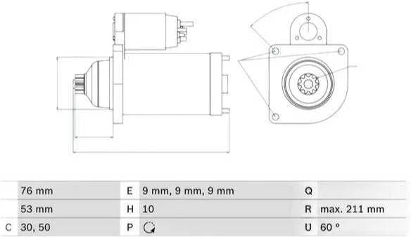 BOSCH oro filtras F026400172 1K0129620L