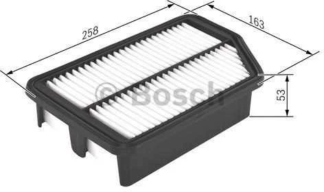 BOSCH oro filtras F026400228 0261155613