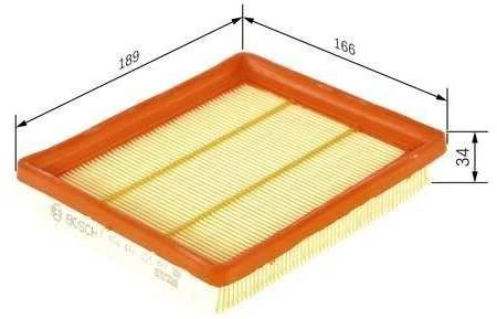 BOSCH oro filtras F026400325 1337929
