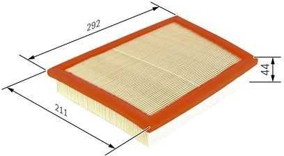 BOSCH oro filtras F026400360 13718513944