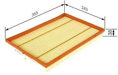 BOSCH oro filtras F026400381 13717548888
