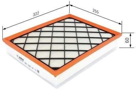 BOSCH oro filtras F026400410 13717798342