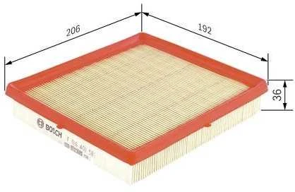 BOSCH oro filtras F026400581 A1011
