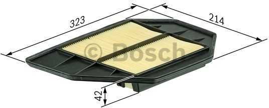 Bosch Oro Filtras Honda Civic VII Hatchback 1.7 CTDi EP4 EU9 17210PV1003 17210PV1004