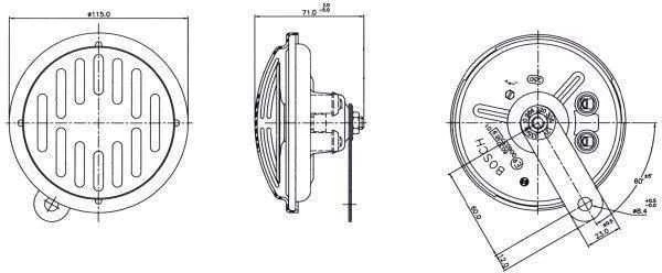 BOSCH pneumatinis ragas 0986320306