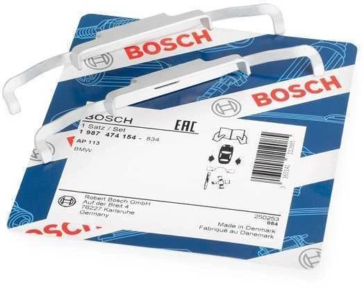BOSCH priedų rinkinys, diskinių stabdžių trinkelės 1987474154 34211157046