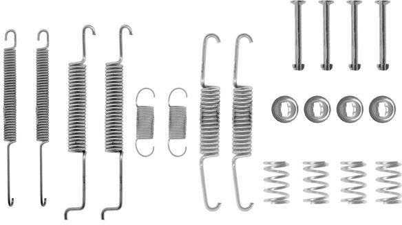 BOSCH priedų rinkinys, stabdžių aširačiai 1987475004 1H0698071