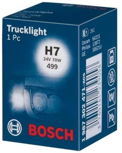 BOSCH priekinių žibintų lemputė 1987302471 63126904931