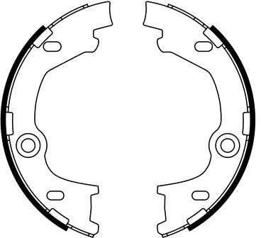 Bosch Rankinio Stabdžio Batai Hyundai Tucson Ix35 Kia Sportage Tl Tle Lm El Elh Sl 581011b000 581011b001