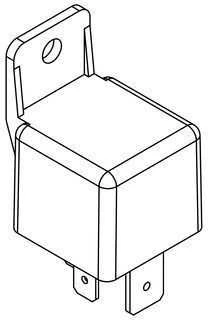 BOSCH relė, pagrindinė srovė 0986AH0081 1527015