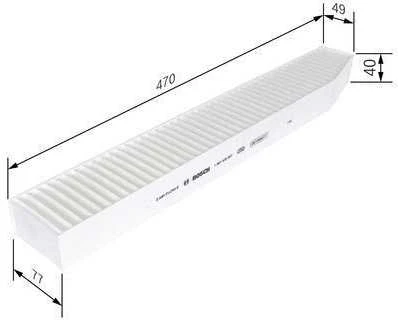 Bosch Salono Oro Filtras Jeep Grand Cherokee I II III 4.0 4.7 3.1 TD 6059 3964 3125 4701 6059 FD5015 FD5022