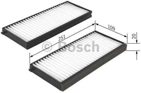 Bosch Salono Oro Filtras Kia Carens II 1.6 1.8 2.0 CRDi CVVT 8200121 8200122 8200123