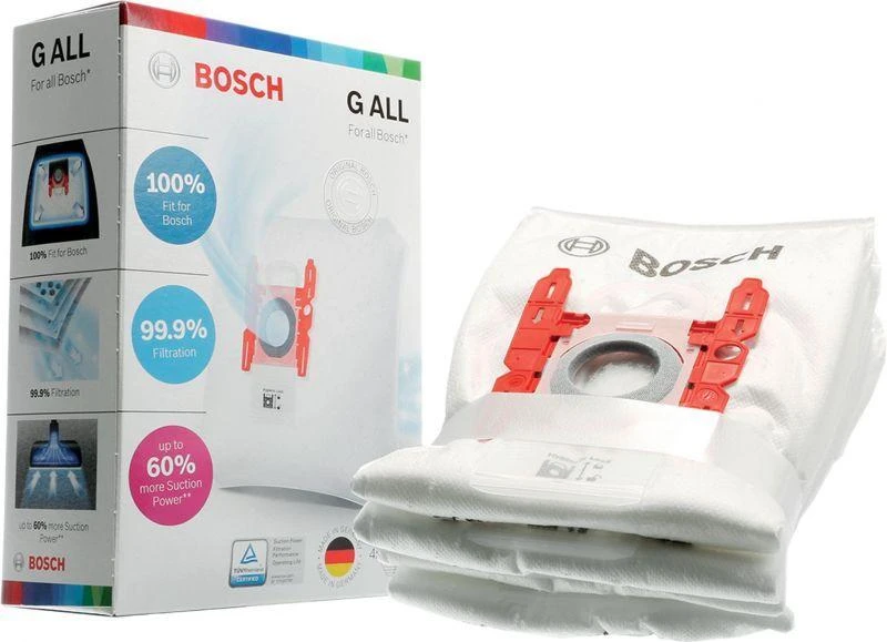 "Bosch Siemens" dulkių siurblio maišelis BGB41FGALL BGB25MON1 originalus 17003048