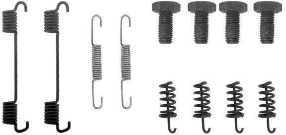 BOSCH stabdžių avalynės montavimo rinkinys 1987475077 A0040622000