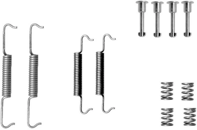 BOSCH stabdžių avalynės montavimo rinkinys 1987475273 03013792492