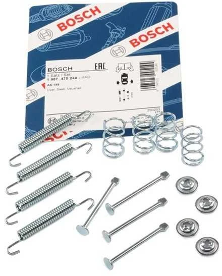 BOSCH stabdžių batelių montavimo rinkinys 1987475240 03013792432