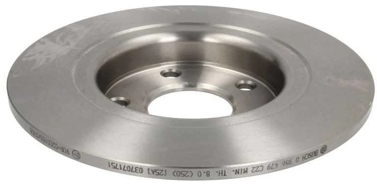 Bosch Stabdžių Diskas Mazda 6 Estate 2.2 D 2.5 175 184 hp BP6A33650 BP6A33651