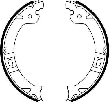 Bosch Stabdžių Kaladėlių Rinkinys Chrysler Voyager Grand Voyager Dodge Caravan Stovėjimo Stabdžiai 04692371 04692372 04692373 04692374