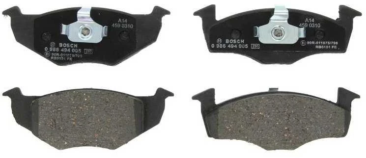 Bosch Stabdžių Plokštelių Rinkinys SEAT AROSA SKODA FABIA VW POLO 6N1 6Y2 6Y5 9N3