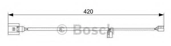 Bosch Stabdžių Trinkelių Nusidėvėjimo Jutiklis Audi Q7 Touareg Cayenne 7L0907601 7L0907601A 7L0907601B