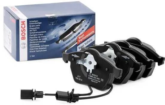 BOSCH stabdžių trinkelių rinkinys 0986424482 4B0698151AF