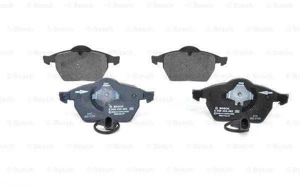 BOSCH stabdžių trinkelių rinkinys 0986424482 4B0698151AF