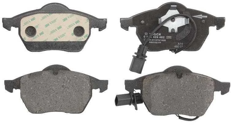 BOSCH stabdžių trinkelių rinkinys 0986424482 4B0698151AF