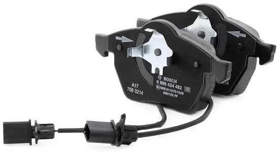 BOSCH stabdžių trinkelių rinkinys 0986424482 4B0698151AF