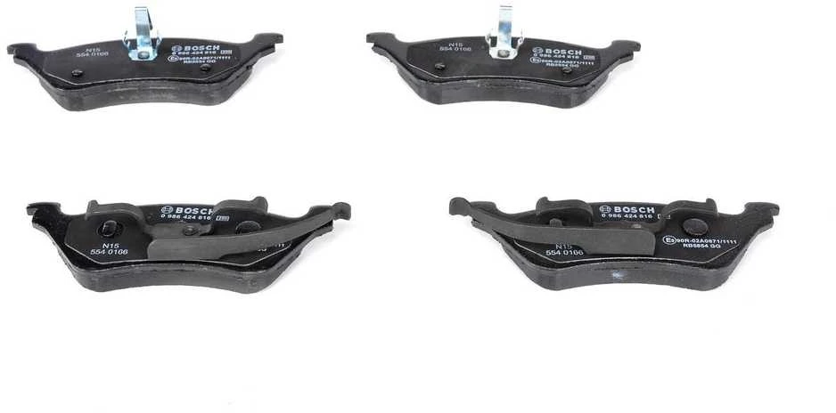 BOSCH stabdžių trinkelių rinkinys 0986424816 1J0411314AC