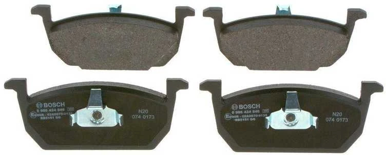 BOSCH stabdžių trinkelių rinkinys 0986424846 2Q0698151AA
