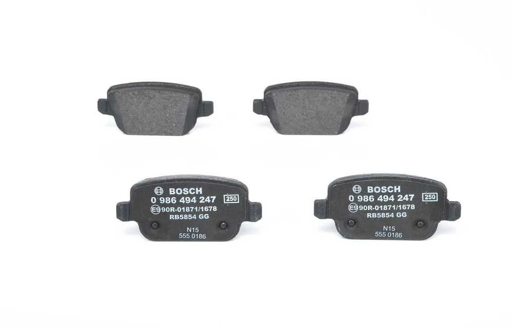 BOSCH stabdžių trinkelių rinkinys 0986494247 34212284766