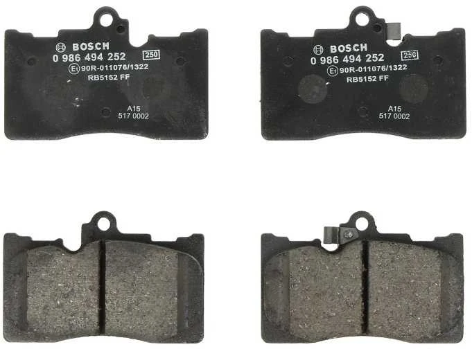 BOSCH stabdžių trinkelių rinkinys 0986494252 SEB000290