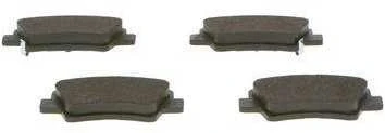 BOSCH stabdžių trinkelių rinkinys 0986494557