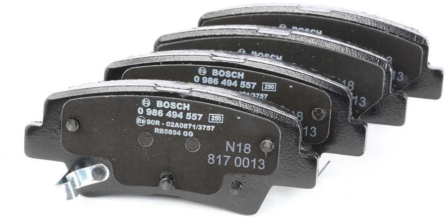 BOSCH stabdžių trinkelių rinkinys 0986494557