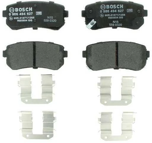 BOSCH stabdžių trinkelių rinkinys 0986494627 583021GA00