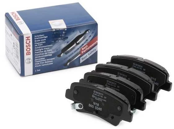 BOSCH stabdžių trinkelių rinkinys 0986494768