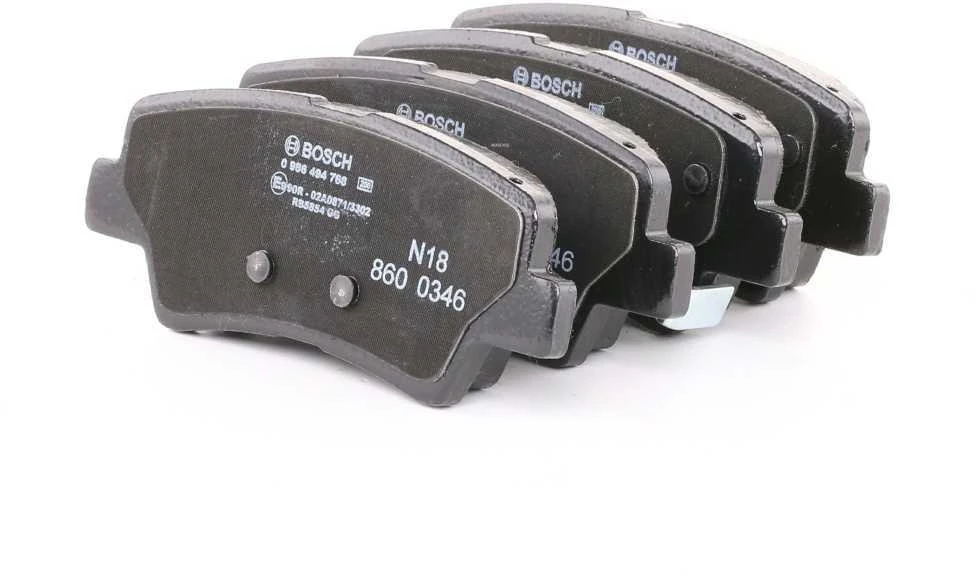 BOSCH stabdžių trinkelių rinkinys 0986494768