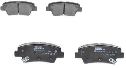 BOSCH stabdžių trinkelių rinkinys 0986494768